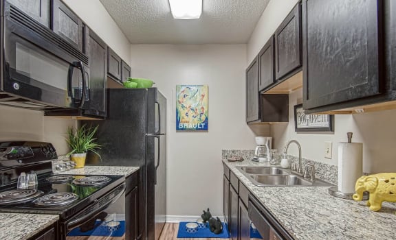 Fully Equipped Kitchen at Esplanade at City Park, New Orleans, LA, 70119