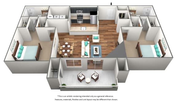 3 bedroom floor plan  the crossings  4605 sq ft
