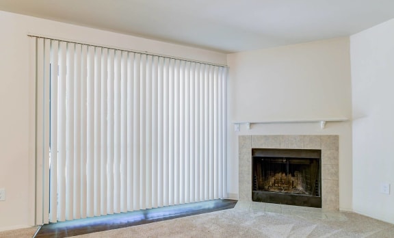 Living Room Remodel With Fireplace at Glen at North Creek, Everett, WA, 98208