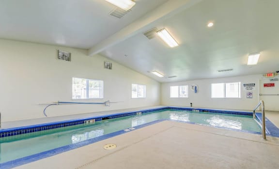 Indoor Swimming Pool area at Glen at North Creek, Everett, WA