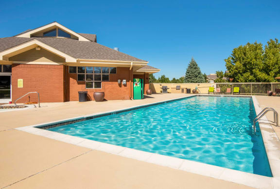 Invigorating Swimming Pool at Heritage at Hidden Creek, Colorado Springs, Colorado
