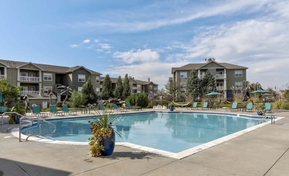 Pool View at Heritage at Stone Mountain, Northglenn, Colorado