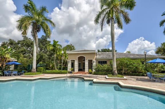 Sparkling Swimming Pool at Heritage Cove, Stuart, FL