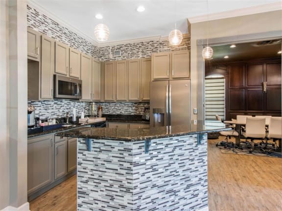 Kitchen Island at The Parkway at Hunters Creek, Orlando, FL