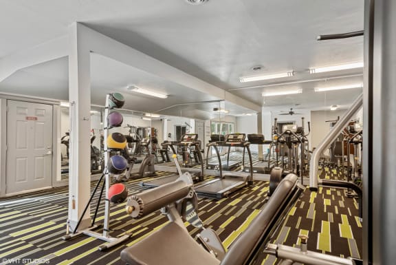 Gym Equipment at North Creek Apartments, Everett, Washington