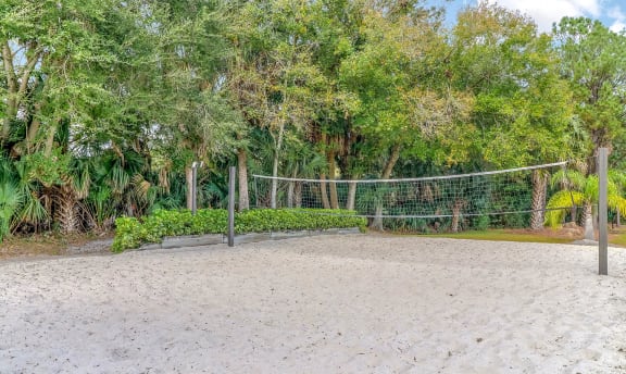 Volleyball Court at Sanford Landing Apartments, Florida