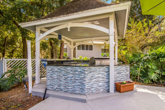 BBQ Grills at St. Johns Forest Apartments, Florida