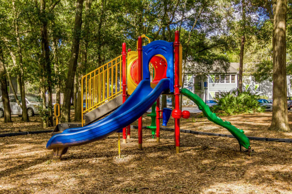 Playground for kids at St. Johns Forest Apartments, Jacksonville, FL, 32277
