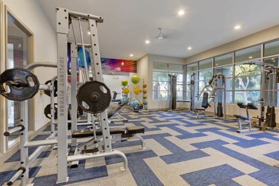 State-Of-The-Art Gym And Spin Studio at Sweetwater At Metro North Apartments, Phoenix  85029