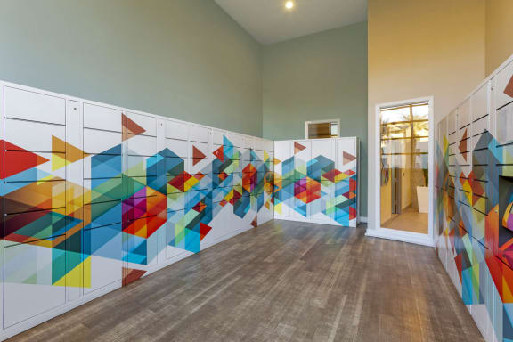 Indoor Mail Center at Sweetwater At Metro North Apartments, Arizona