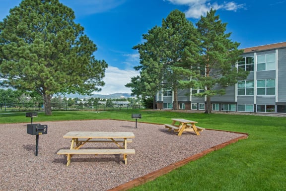 Picnic and Grill Area at The Montecito, Colorado Springs, CO, 80916