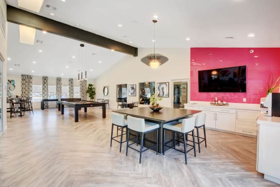 Clubhouse Area at Villa Serena, Henderson, Nevada