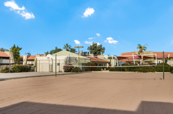 Outdoor Sand Volleyball Court at Murietta at ASU, Tempe, AZ