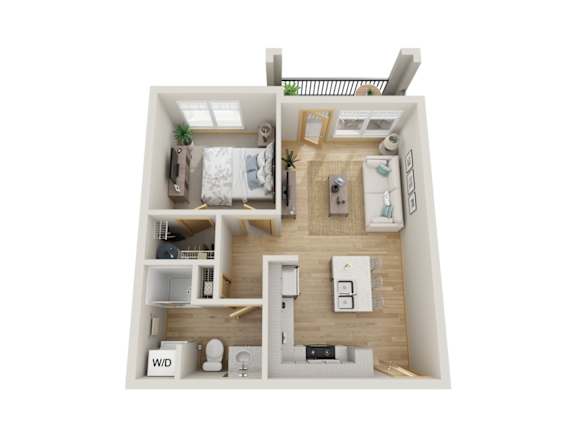 a bedroom floorplan of a 2100 sq ft apartment