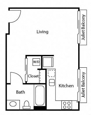 Studio 1 2 Bedroom Apartments in Capitol Hill Seattle Ruth Court