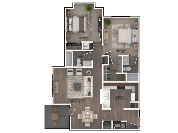 Linden 2 Bedroom
