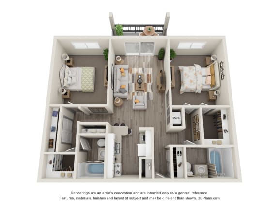 The Flour-de-Lis Floor Plan The Flour-de-Lis Floor Plan at Cypress Grove, Lauderhill, 33313