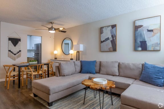 Living Room at Club at Emerald Waters, Hollywood, 33021