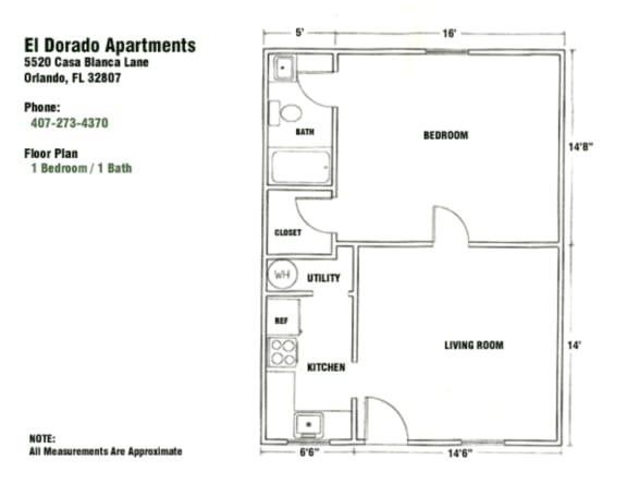 the floor plan of e doago apartments