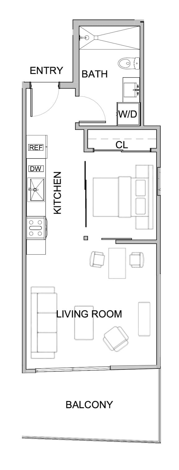 U4 Floor Plan at WM by CLG, Los Angeles