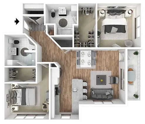 Revolve Floor Plan Revolve Floor Plan at Bold on the Blvd, St. Peters Missouri