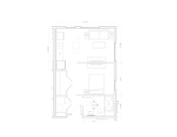 Brussells I - A5 Floor Plan Brussells I - A5 Floor Plan at Expo at Forest Park, Missouri, 63112