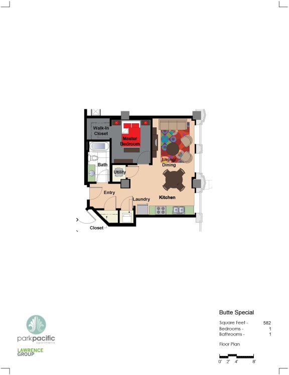 the floor plan of point pacific residences