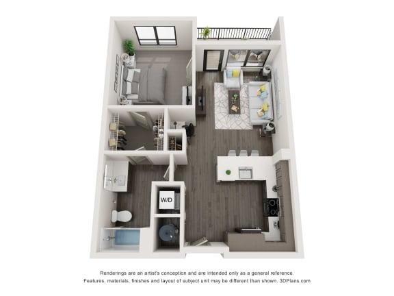 Floor Plan  A4 Floor Plan at Chapter at the Streets of St Charles, Saint Charles