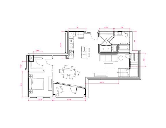 Dubai Mezzanine Floor Plan at Expo at Forest Park, Missouri