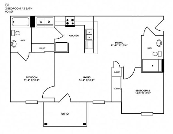 Floor Plan  Promenade at New Town Floor Plan at Promenade at New Town, Saint Charles, 63301