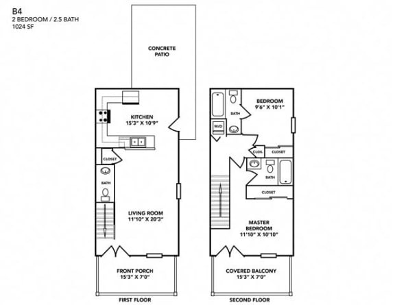 Floor Plan  St. CharlesIII Floor Plan at Promenade at New Town, Missouri
