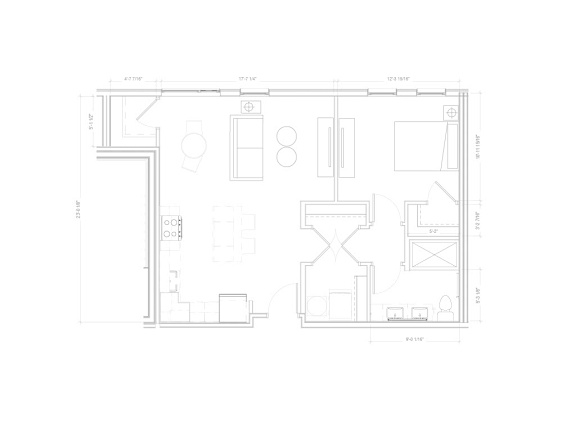 New Orleans - A15 Floor Plan New Orleans - A15 Floor Plan at Expo at Forest Park, Missouri, 63112