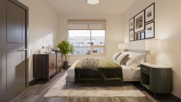 Master Bedroom at The Porter, Maryland Heights, MO