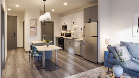 Model Kitchen at The Porter, Maryland Heights, 63146