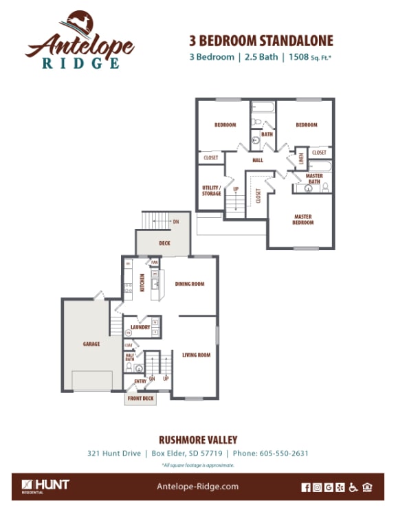 the address residence dubai opera 3 bedroom floor plan  at Antelope Ridge, Box Elder, 57719