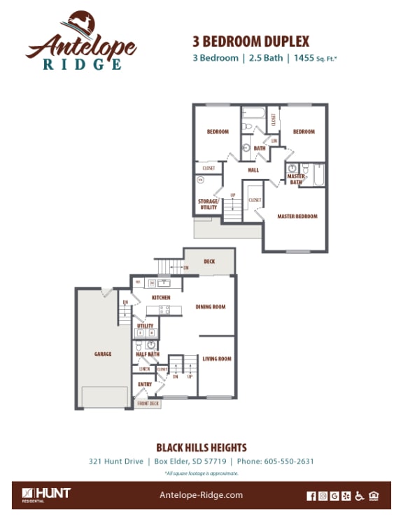 the address residence dubai opera 3 bedroom floor plan  at Antelope Ridge, Box Elder