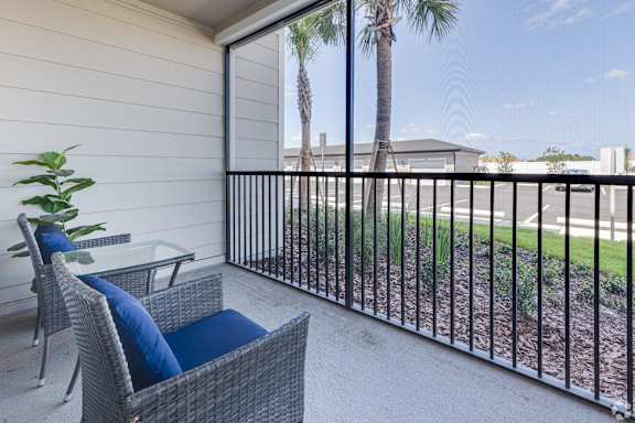 Screened in patio