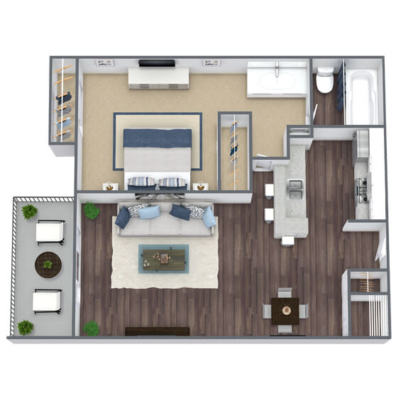 A1 floor plan