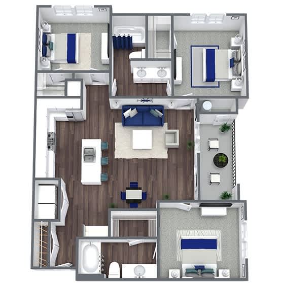 C1 Floor Plan
