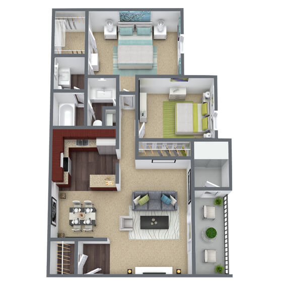 Floor Plans | Tree Top | Raleigh, NC