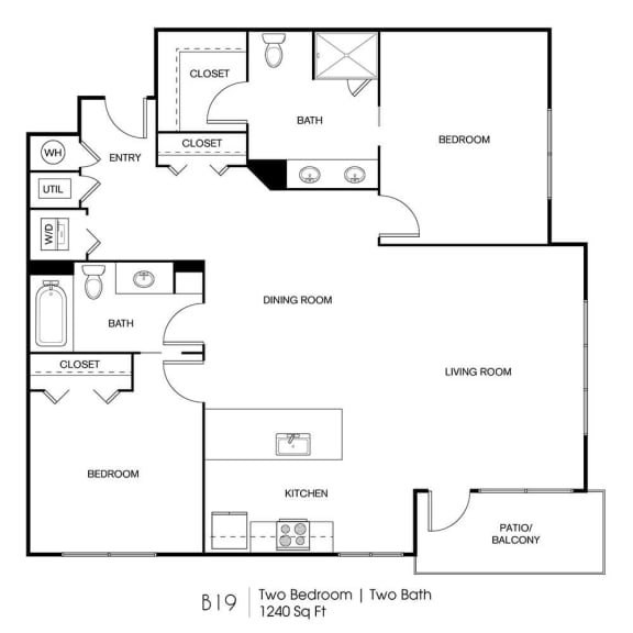 Floor Plans of Seven Skies in Sandy, UT