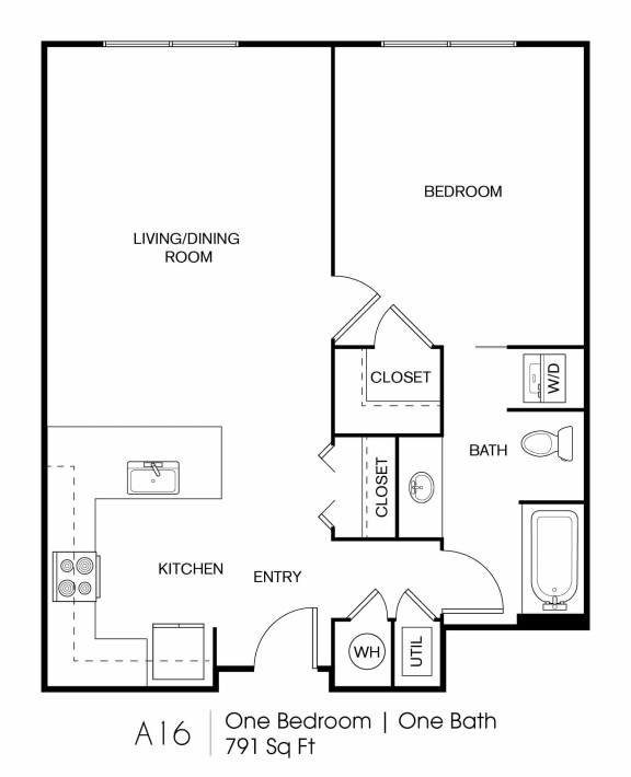 Seven Skies floor plan A16