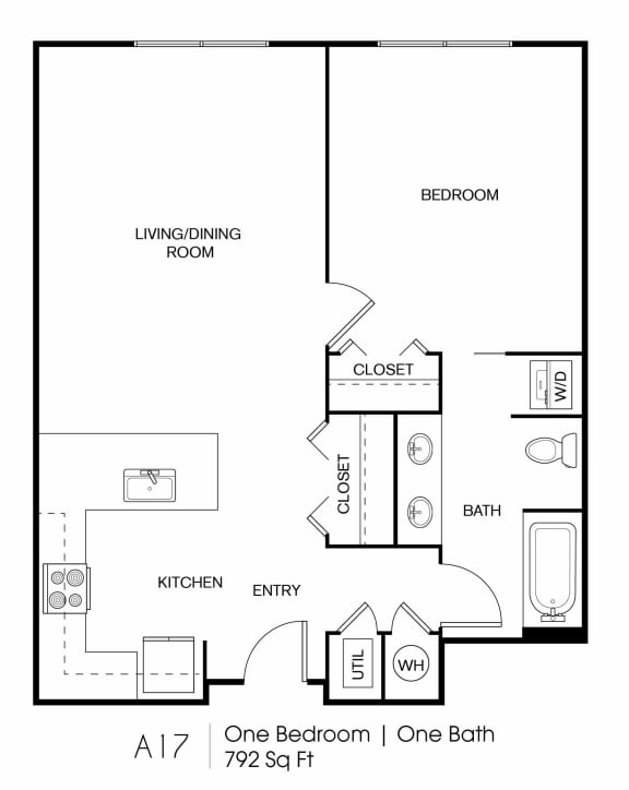 Seven Skies floor plan A17