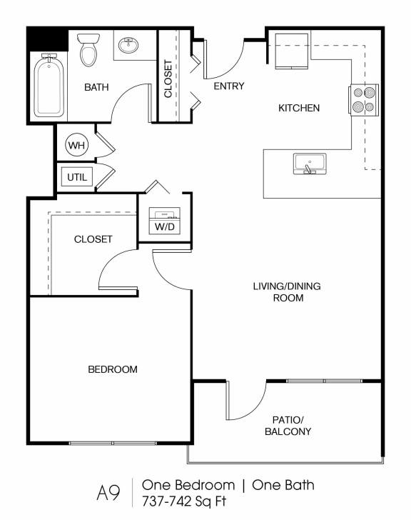 Seven Skies floor plan A9