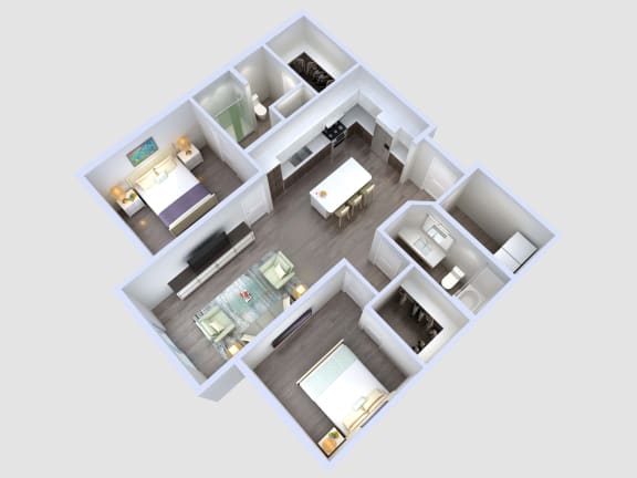 Floor Plan  Glen 91 B2 Floor Plan