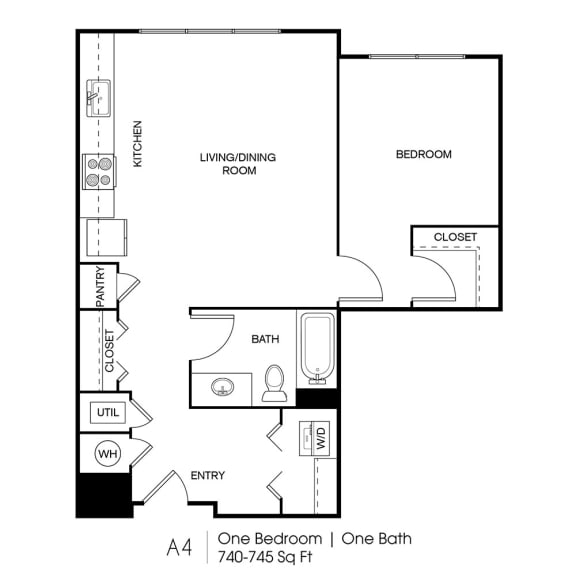 Seven Skies floor plan A4