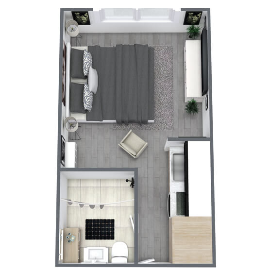 Studio Floor Plan