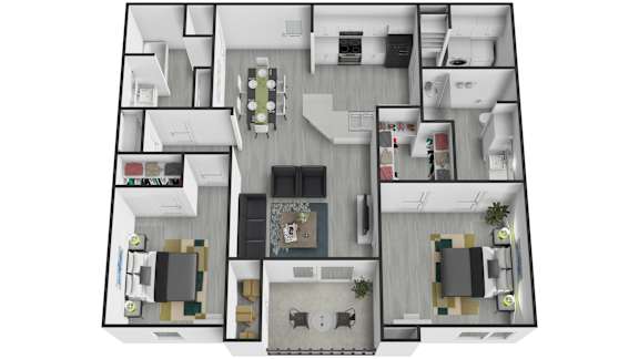 Unit B at Arbours at Conyers, Conyers, GA 30012