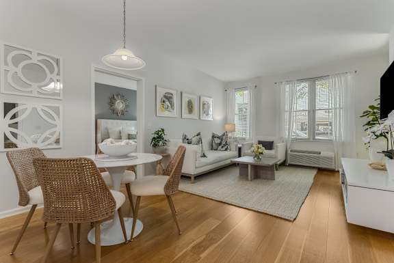Dining Table at Pier Village Apartments, Long Branch, New Jersey