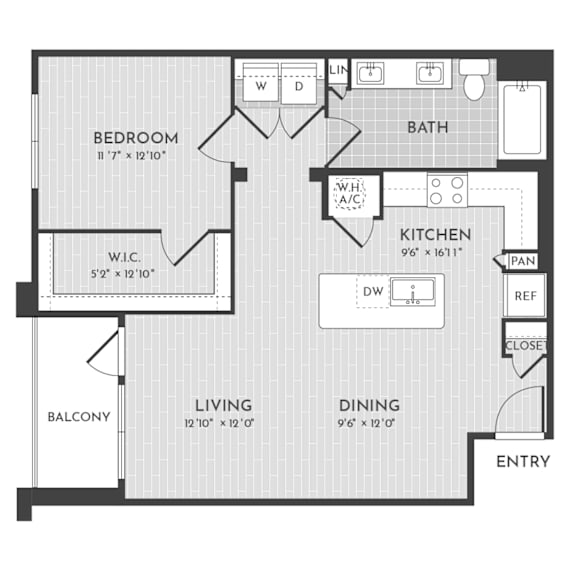 1Bed 1Bath-D at Stone Loch Apartments, Texas